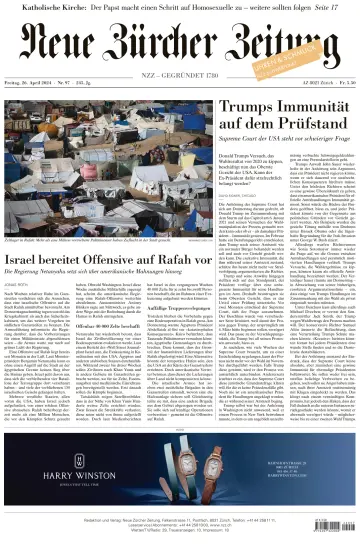 Neue Zürcher Zeitung - 26 四月 2024