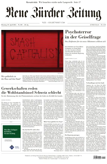 Neue Zürcher Zeitung - 30 Apr. 2024
