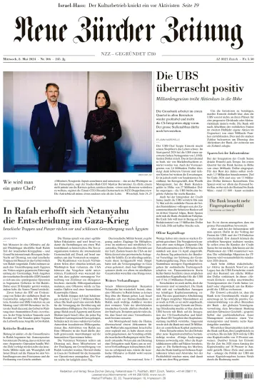 Neue Zürcher Zeitung - 08 mai 2024