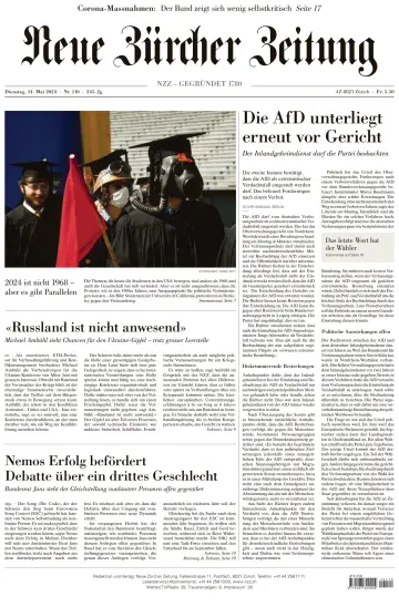 Neue Zürcher Zeitung - 14 Mai 2024
