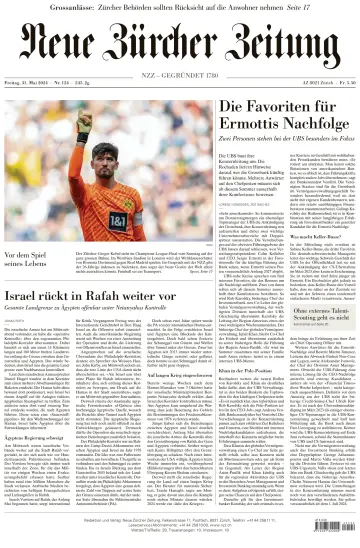 Neue Zürcher Zeitung - 31 May 2024
