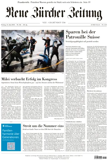 Neue Zürcher Zeitung - 14 Meh 2024