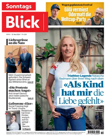 Sonntags Blick - 12 maio 2024