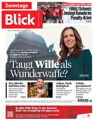 Sonntags Blick - 26 May 2024