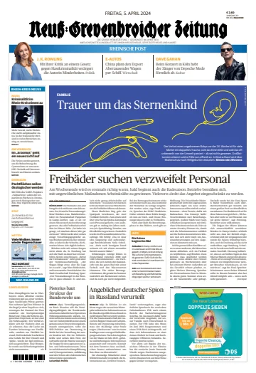 Neuss-Grevenbroicher Zeitung (Neuss) - 5 Ebri 2024
