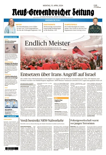 Neuss-Grevenbroicher Zeitung (Neuss) - 15 Apr. 2024