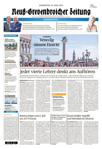 Neuss-Grevenbroicher Zeitung (Neuss) - 25 abril 2024