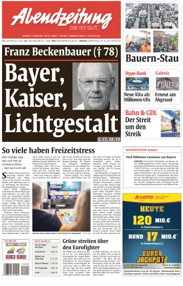 Abendzeitung München - 9 Jan 2024