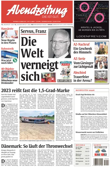 Abendzeitung München - 10 Jan 2024