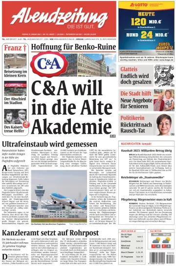 Abendzeitung München - 12 Jan 2024