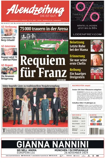 Abendzeitung München - 13 Jan 2024