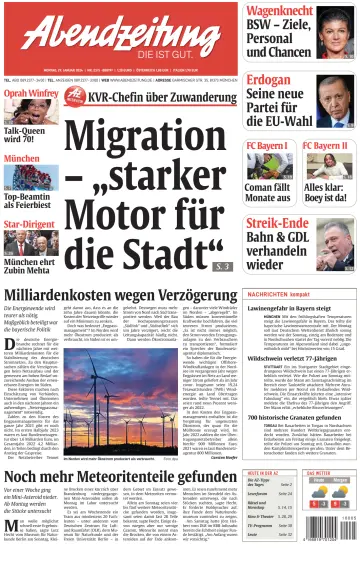 Abendzeitung München - 29 Jan 2024