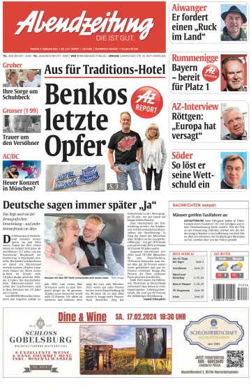 Abendzeitung München - 9 Feb 2024