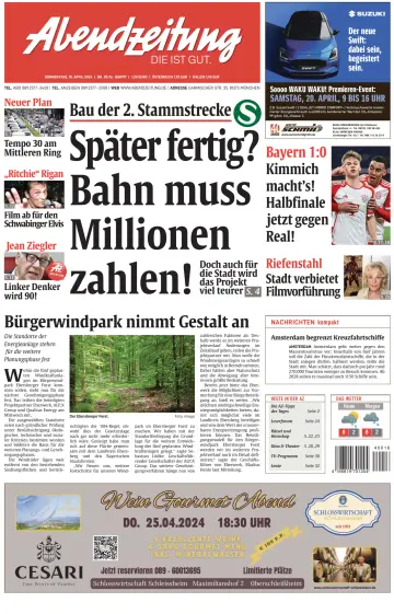 Abendzeitung München - 18 Nis 2024