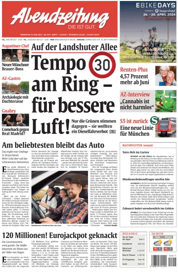 Abendzeitung München - 25 Ebri 2024