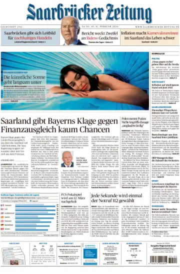 Saarbruecker Zeitung - 10 Feb 2024