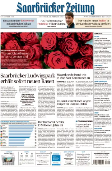 Saarbruecker Zeitung - 14 Feb 2024