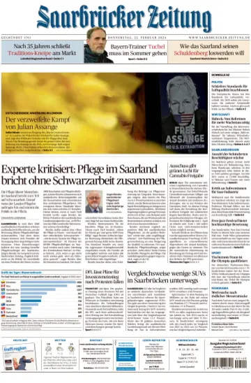 Saarbruecker Zeitung - 22 Feb 2024