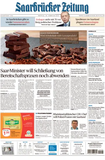 Saarbruecker Zeitung - 26 Feb 2024