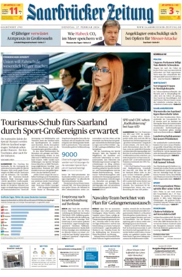 Saarbruecker Zeitung - 27 Feb 2024