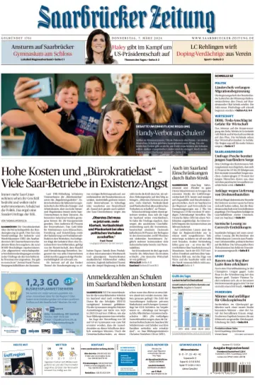 Saarbruecker Zeitung - 7 Mar 2024