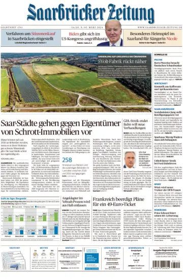 Saarbruecker Zeitung - 9 Mar 2024