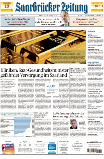 Saarbruecker Zeitung - 15 Mar 2024
