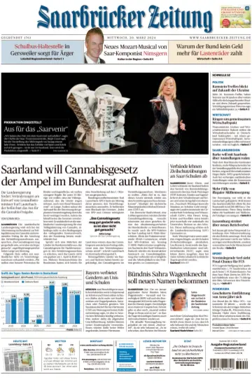 Saarbruecker Zeitung - 20 Mar 2024