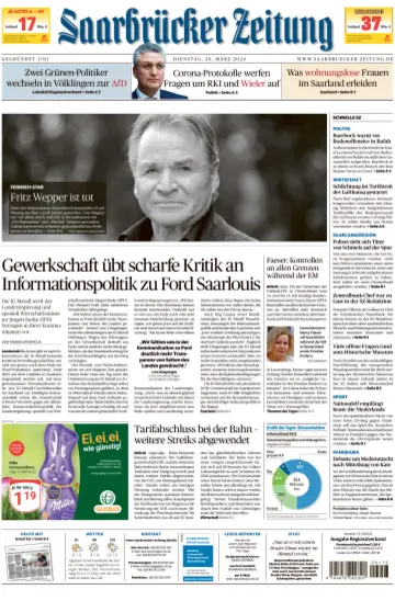Saarbruecker Zeitung - 26 Mar 2024