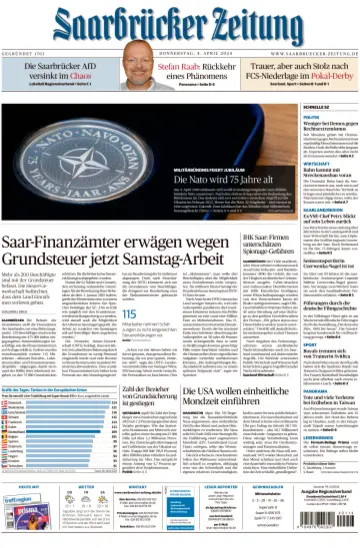 Saarbruecker Zeitung - 4 Apr 2024