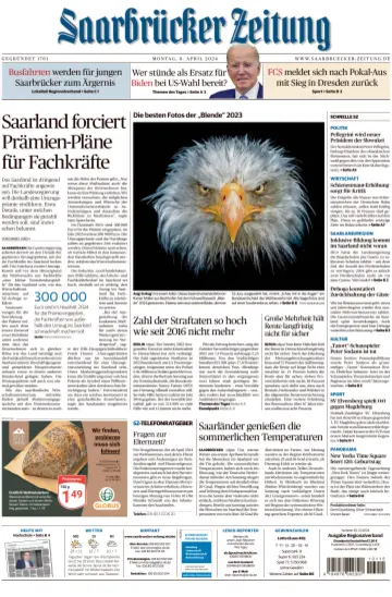 Saarbruecker Zeitung - 8 Apr 2024