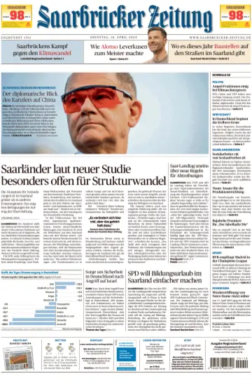 Saarbrücker Zeitung - 16 avr. 2024