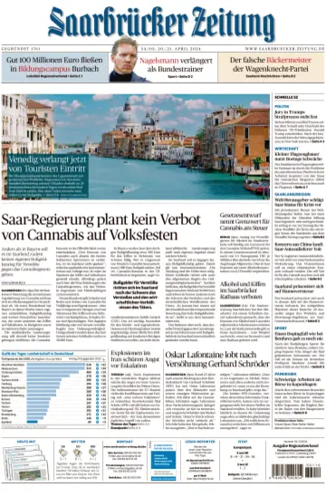 Saarbruecker Zeitung - 20 Apr 2024