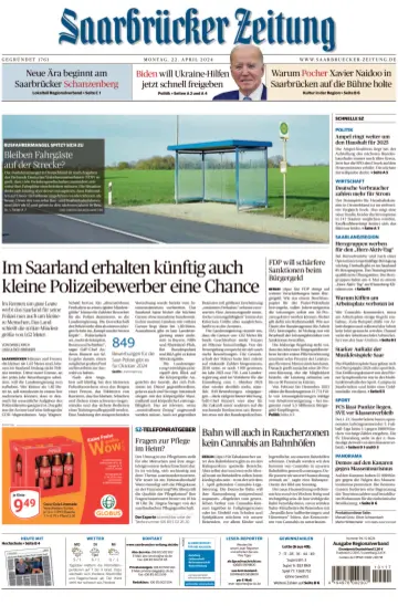 Saarbruecker Zeitung - 22 Apr 2024