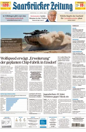 Saarbrücker Zeitung - 23 四月 2024