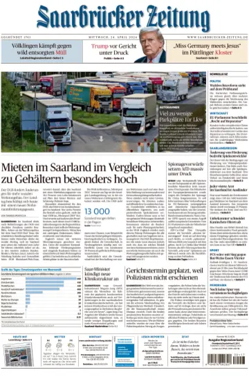 Saarbruecker Zeitung - 24 Apr 2024