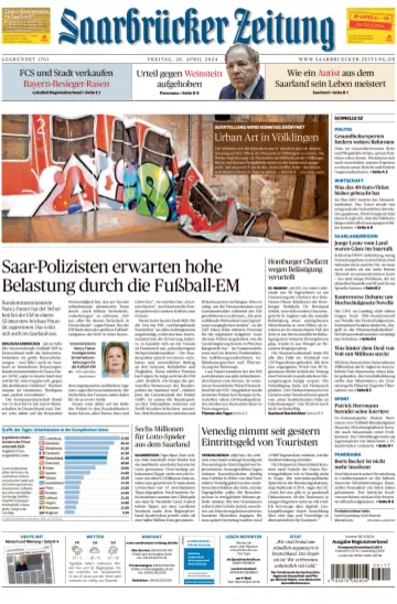 Saarbrücker Zeitung - 26 Nis 2024