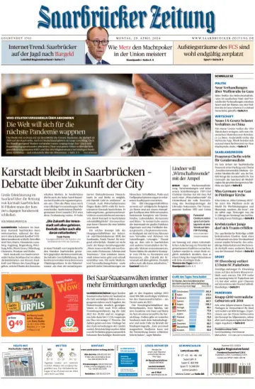 Saarbrücker Zeitung - 29 avr. 2024