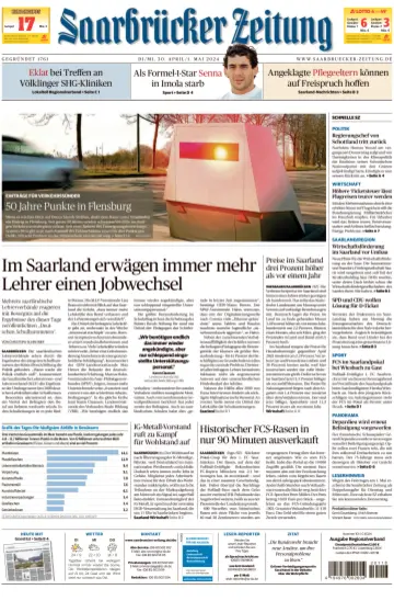 Saarbrücker Zeitung - 30 Nis 2024