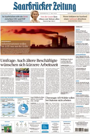 Saarbruecker Zeitung - 2 May 2024
