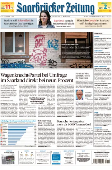 Saarbruecker Zeitung - 7 May 2024