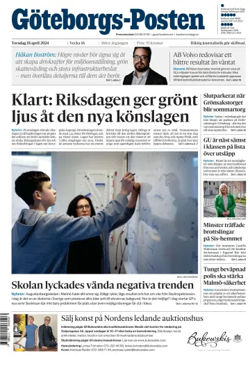 Göteborgs-Posten - 18 4월 2024