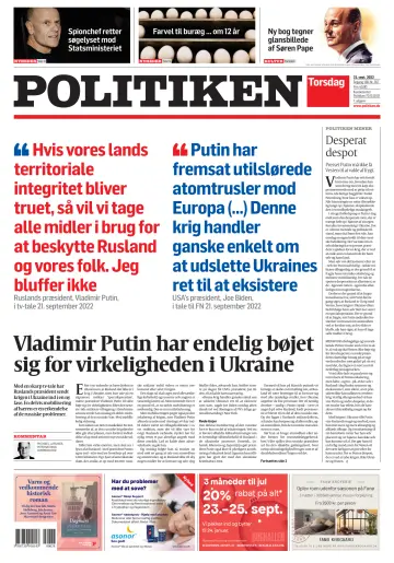 Politiken - 22 九月 2022