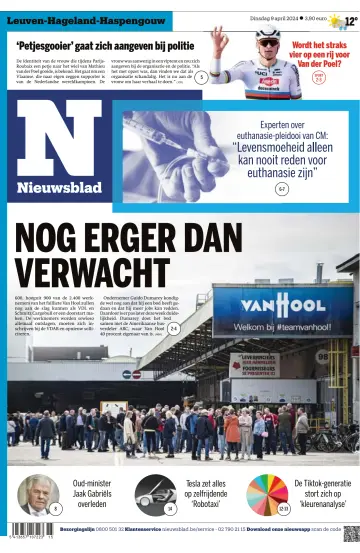 Het Nieuwsblad - 09 Apr. 2024