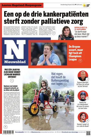 Het Nieuwsblad - 18 abril 2024