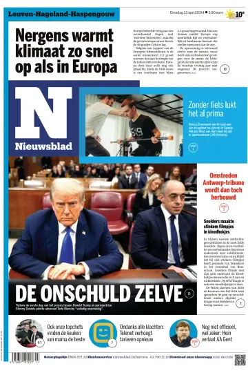 Het Nieuwsblad - 23 四月 2024