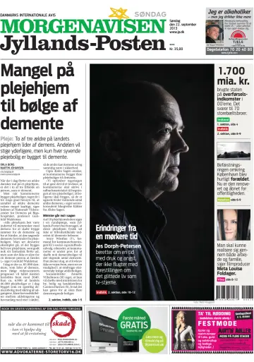 Jyllands-Posten Søndag - 22 Sep 2013