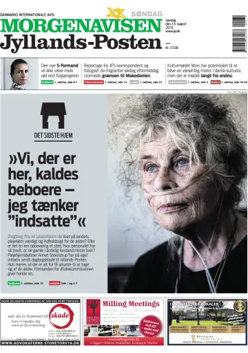 Jyllands-Posten Søndag - 23 Aug 2015