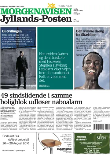 Jyllands-Posten Søndag - 21 Aug 2016
