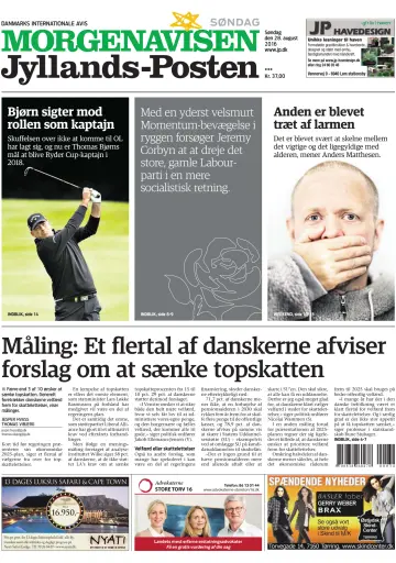 Jyllands-Posten Søndag - 28 Aug 2016